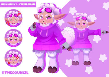 EepySheepyy Vtuber Model